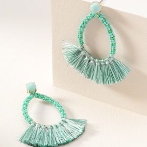 Stella and dot Anne fringe versatile earrings